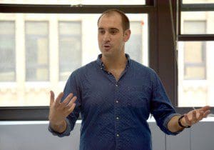 Director of AHRC NYC's SEMP program, Lucas Hanson, welcomes member of the cohort