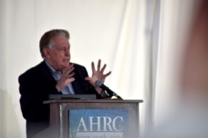 Arthur Webb spoke about managing the future by creating it