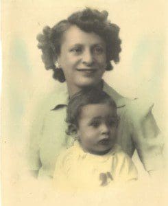 Ann Greenberg with her son, Jerry