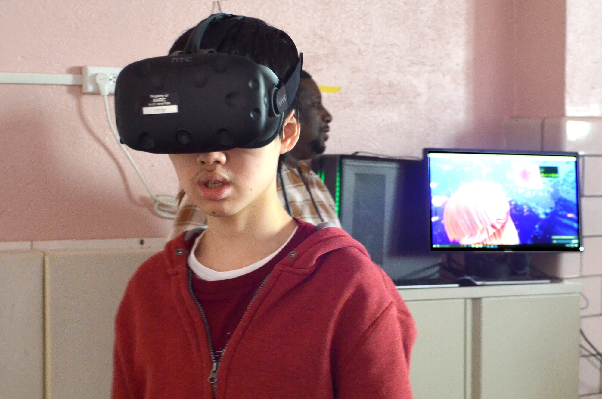 Virtual Reality in use for learning at AHRC Middle High School