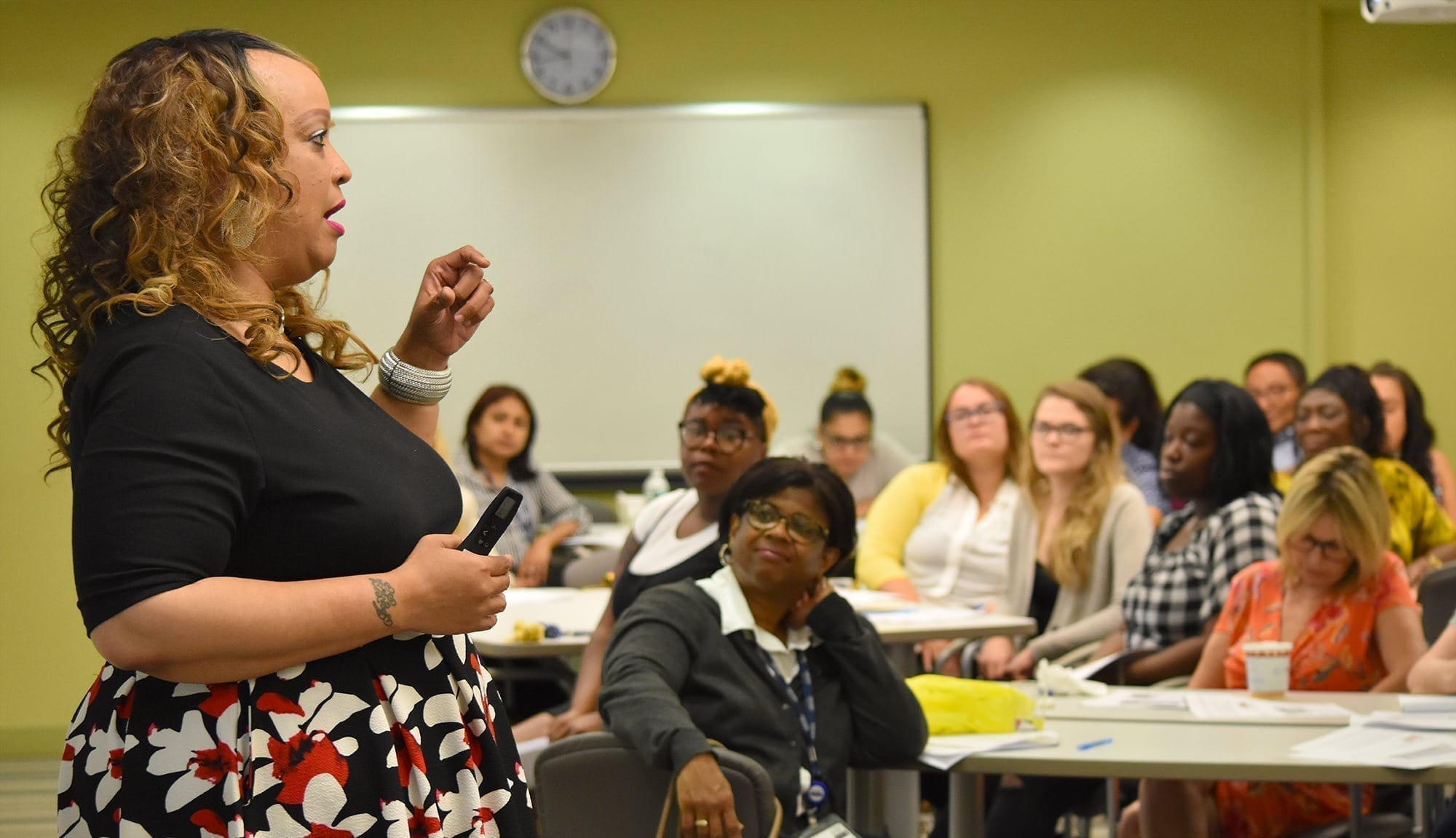 Sonja Williams Richardson of RCWT lead the presentation