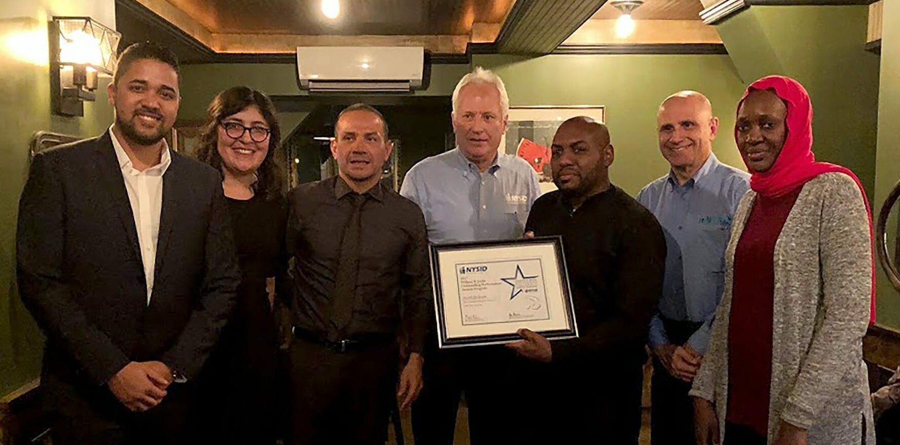 David Jackson Receives William B Joslin Outstanding Performance Award Ahrc New York City
