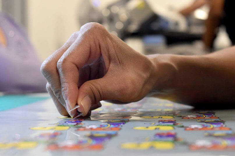 Weeding Vinyl at BCCO NYC