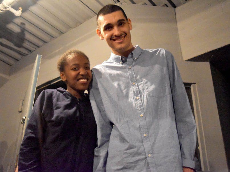Tyreana Overby with Gil Cuevas