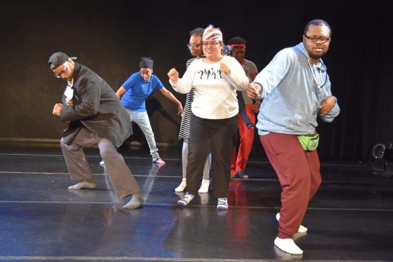 Dancers from Rockaway Parkway and Bush Terminal