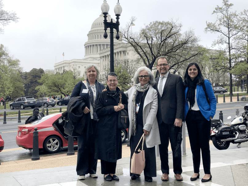 Anne Gordon, Laura J. Kennedy, Sharyn VanReepinghen, Marco Damiani, and Jui Agrawal at Capitol Hill