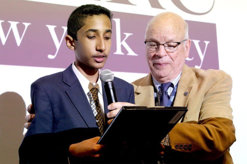 Wilson Donaven Rosa with Angelo Aponte