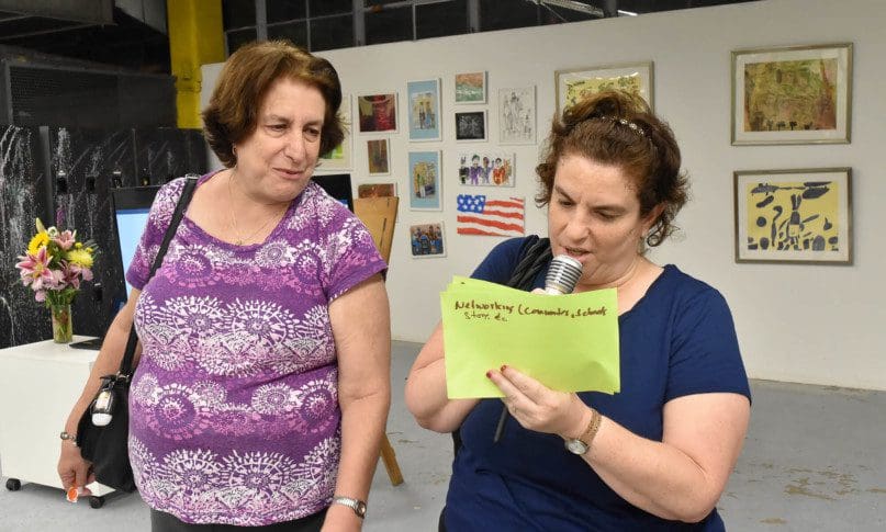 Linda Brickman with her daughter Michelle Brickman