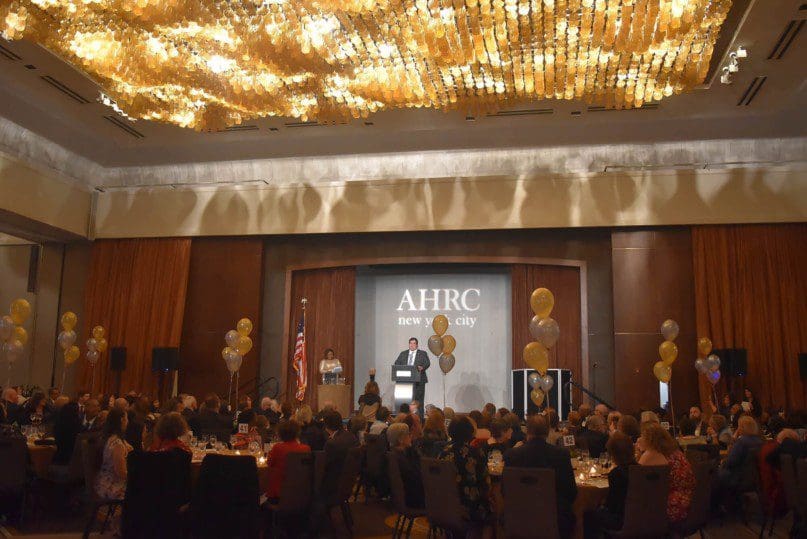 Self adovcate Michael Carbonaro gave the innocation at the 70th Annual Dinner