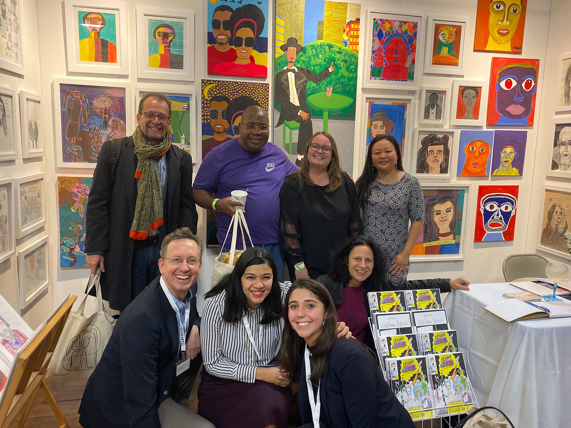Opening night at The Other Art Fair Brooklyn