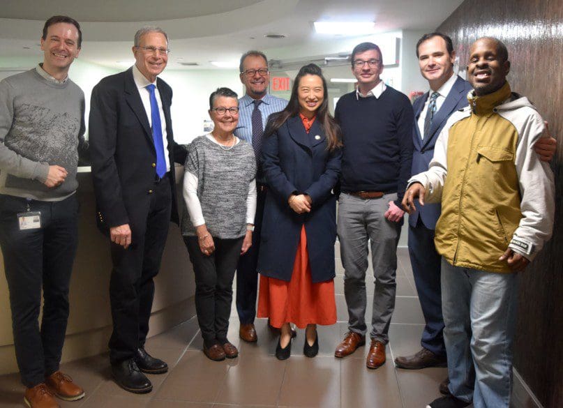 Assemblymember Yuh Line Niou thanked staff members and people supported at Norfolk Adult Day Center for their advocacy.