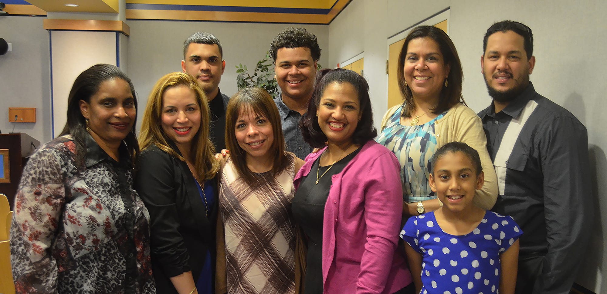 FILE PHOTO: Virginia Soto Lozano with family and coworkers from Esther Ashkenas Central Park ELC