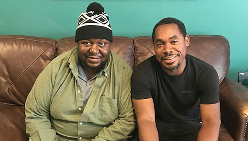 Kent Joseph with Marcel Abney