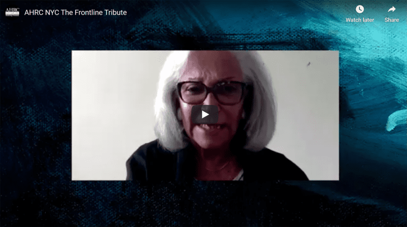 AHRC NYC The Frontline Tribute