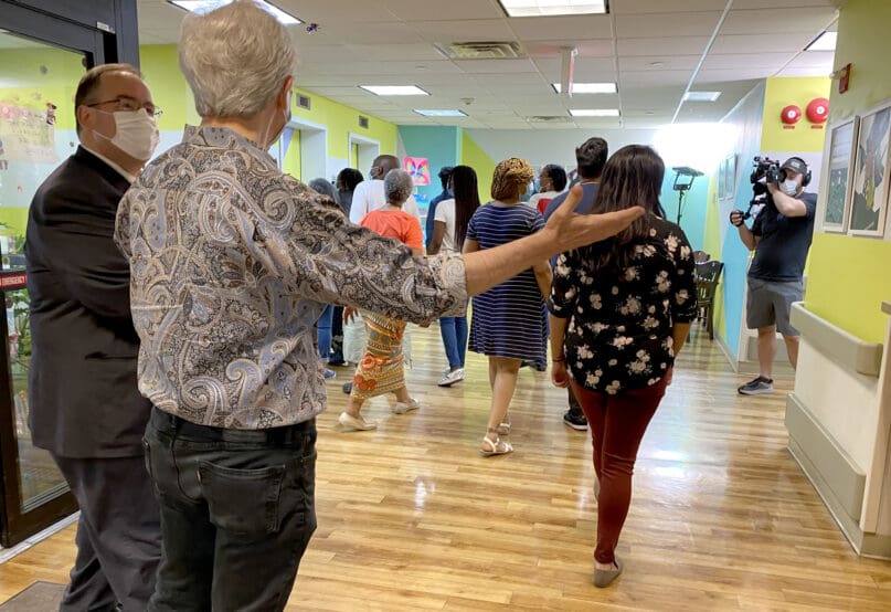 Bloomberg ICF Lobby renovation