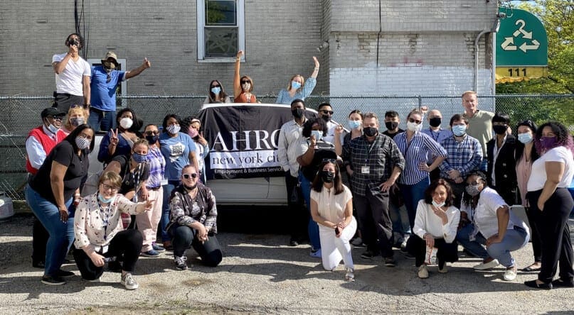 Employment and Business Services employees came together for the return of their annual picnic.