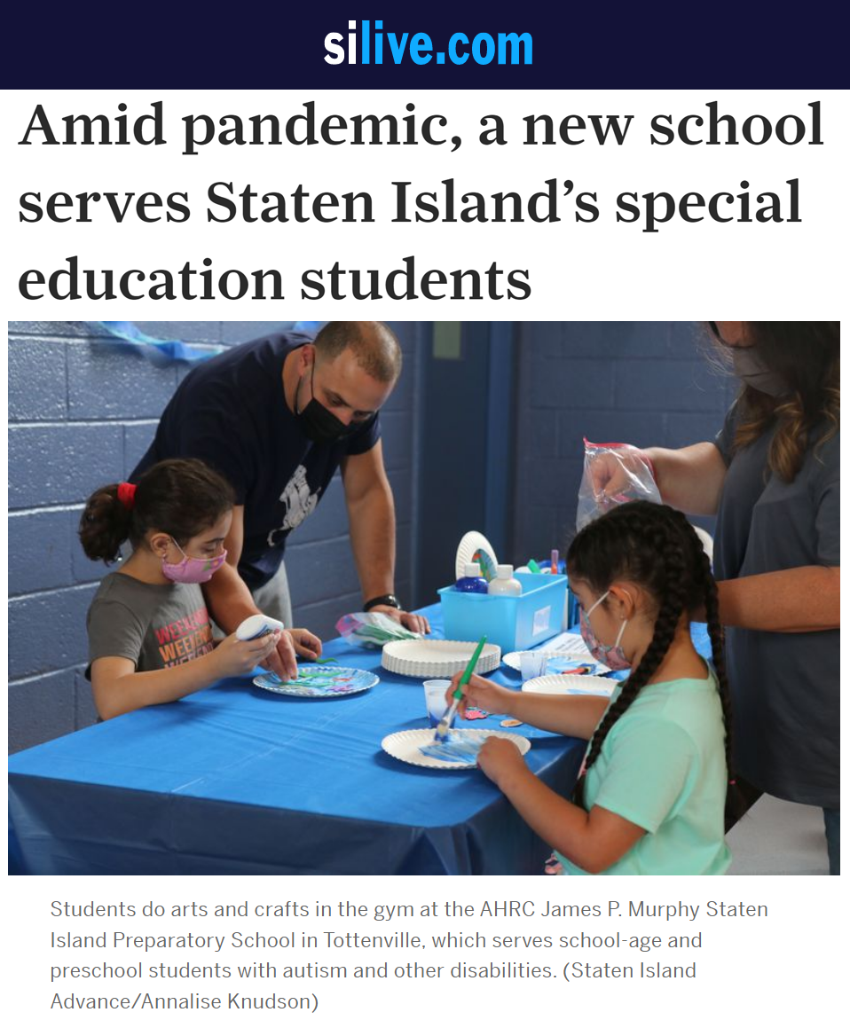 silive Amid pandemic, a new school serves Staten Island’s special