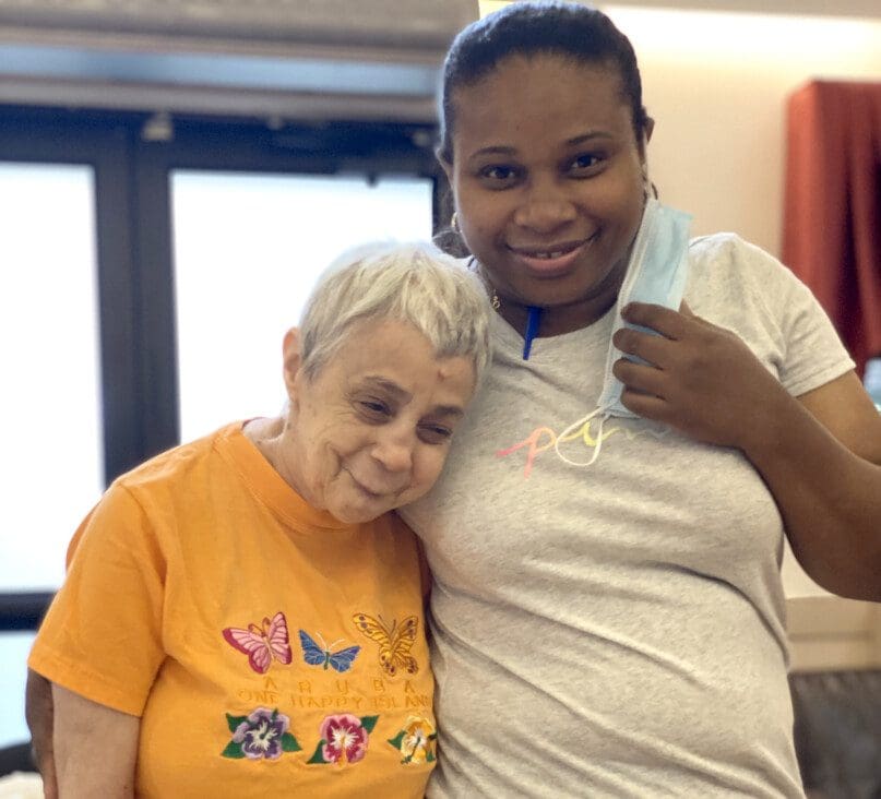 Vanessa Miranda with Karen Liametz