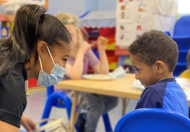 Midge Purce, 2022 Thurman Munson Award Winner, Visits AHRC NYC Programs