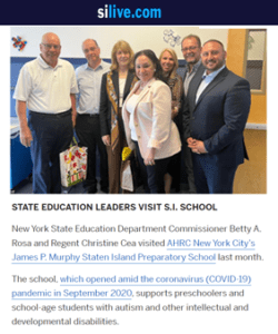 Staten Island Prep visited by State Education Leaders