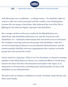 Statement from President Joe Biden