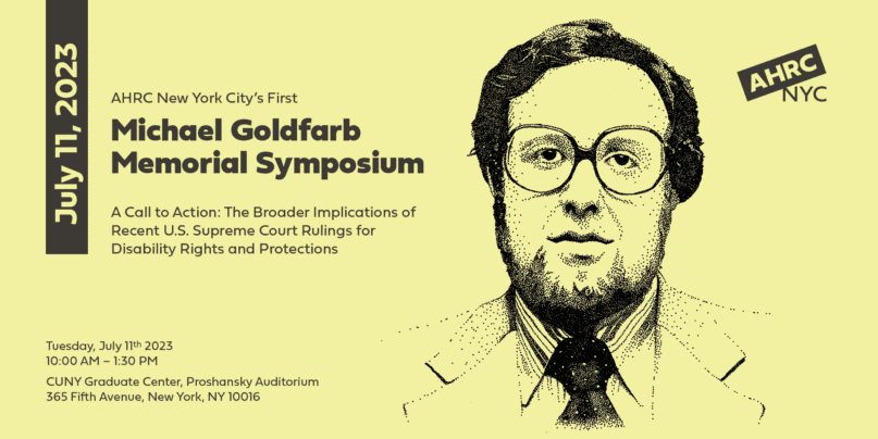Michael Goldfarb Memorial Symposium