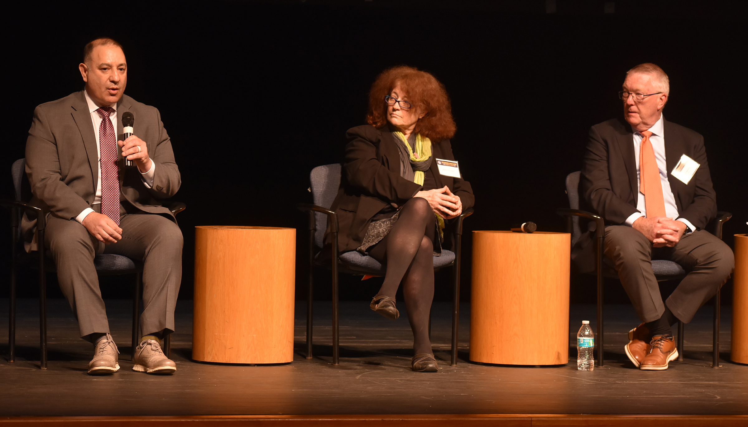 Panelists, Erik Geizer, Beth Haroules, and Henry Kennedy