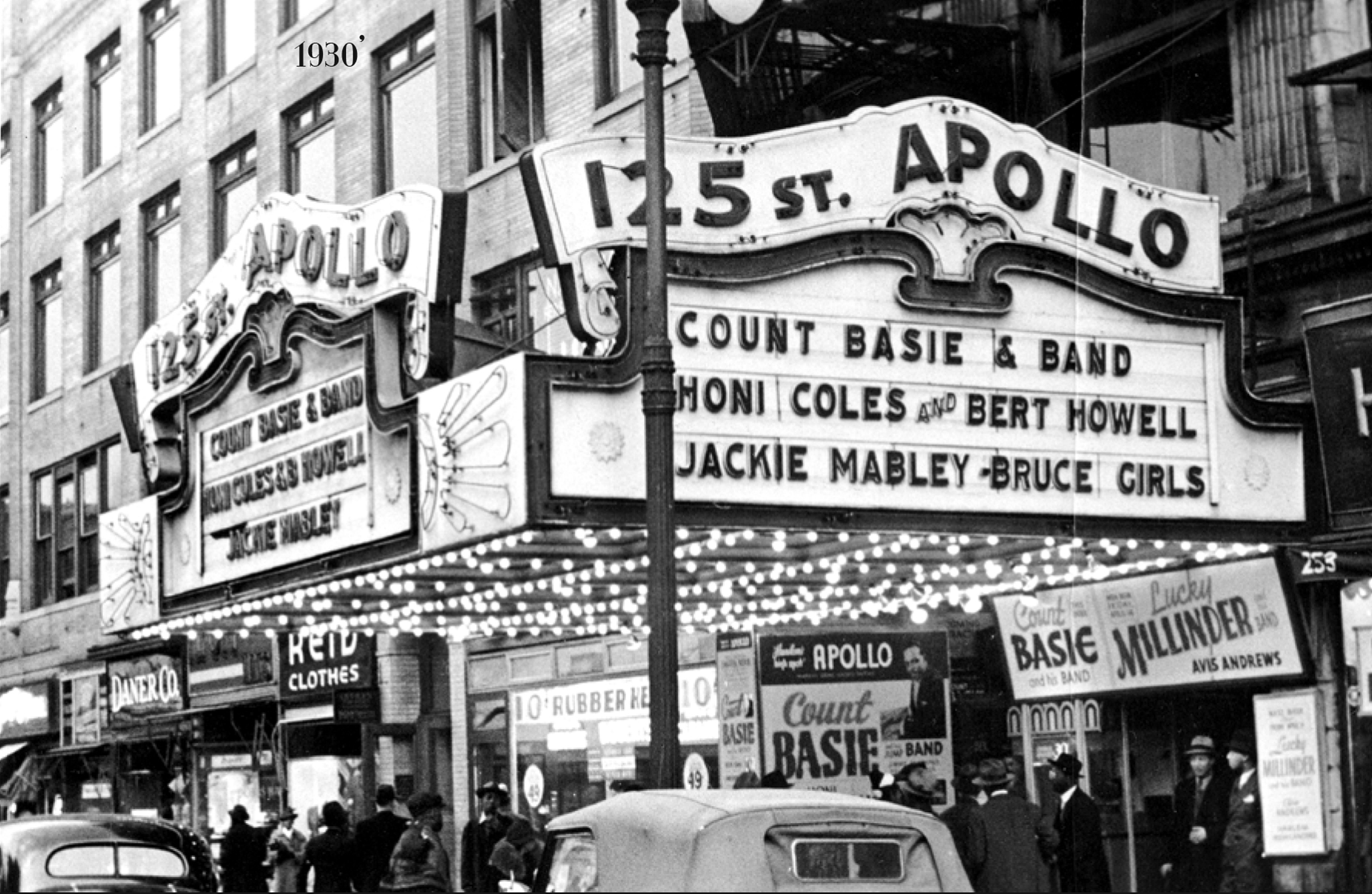 125th Street's Apollo Theater in 1930