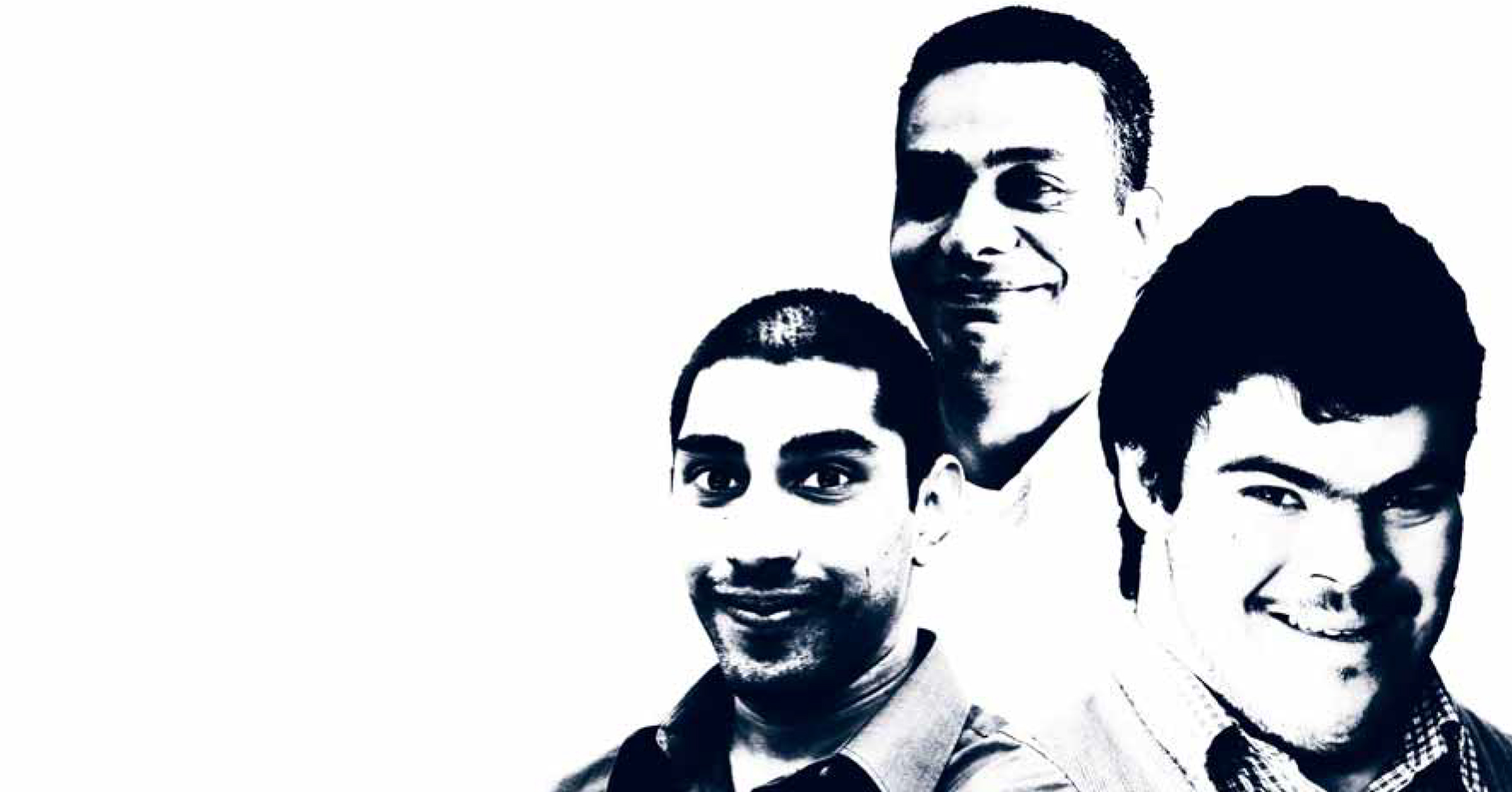 AHRC family members, Ehab Tawadrous, Mahmoud Elhalaby, and Adil Sanai