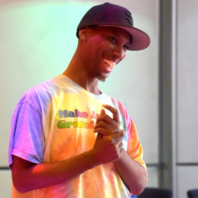 Jamel Mills at Radical Joy Ball