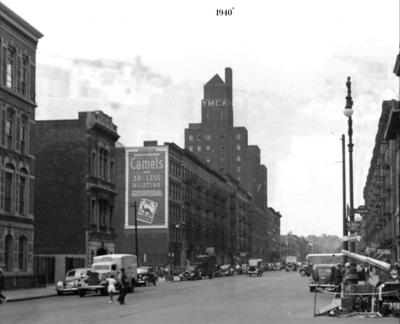 New York City's 135th Street in 1940
