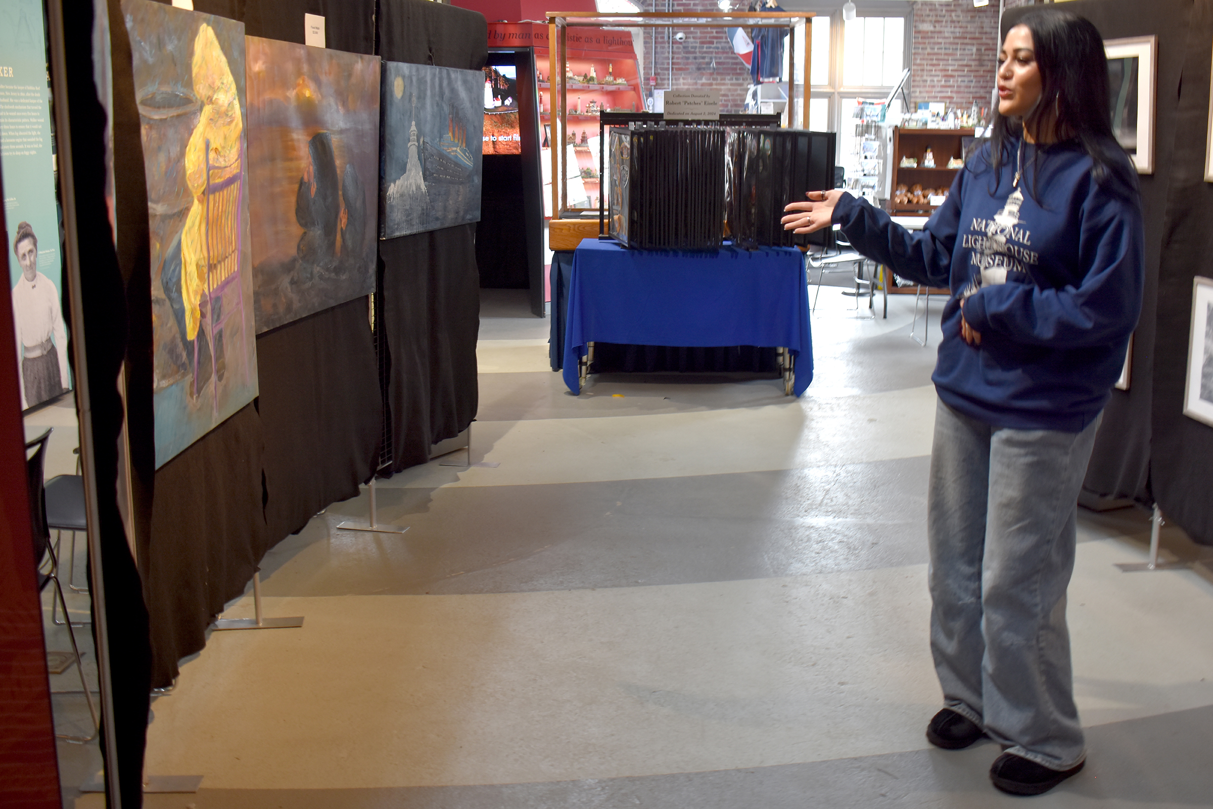 Jewel spearheaded a program for elementary school students and their parents to visit the museum on weekends to learn about its history and offerings.