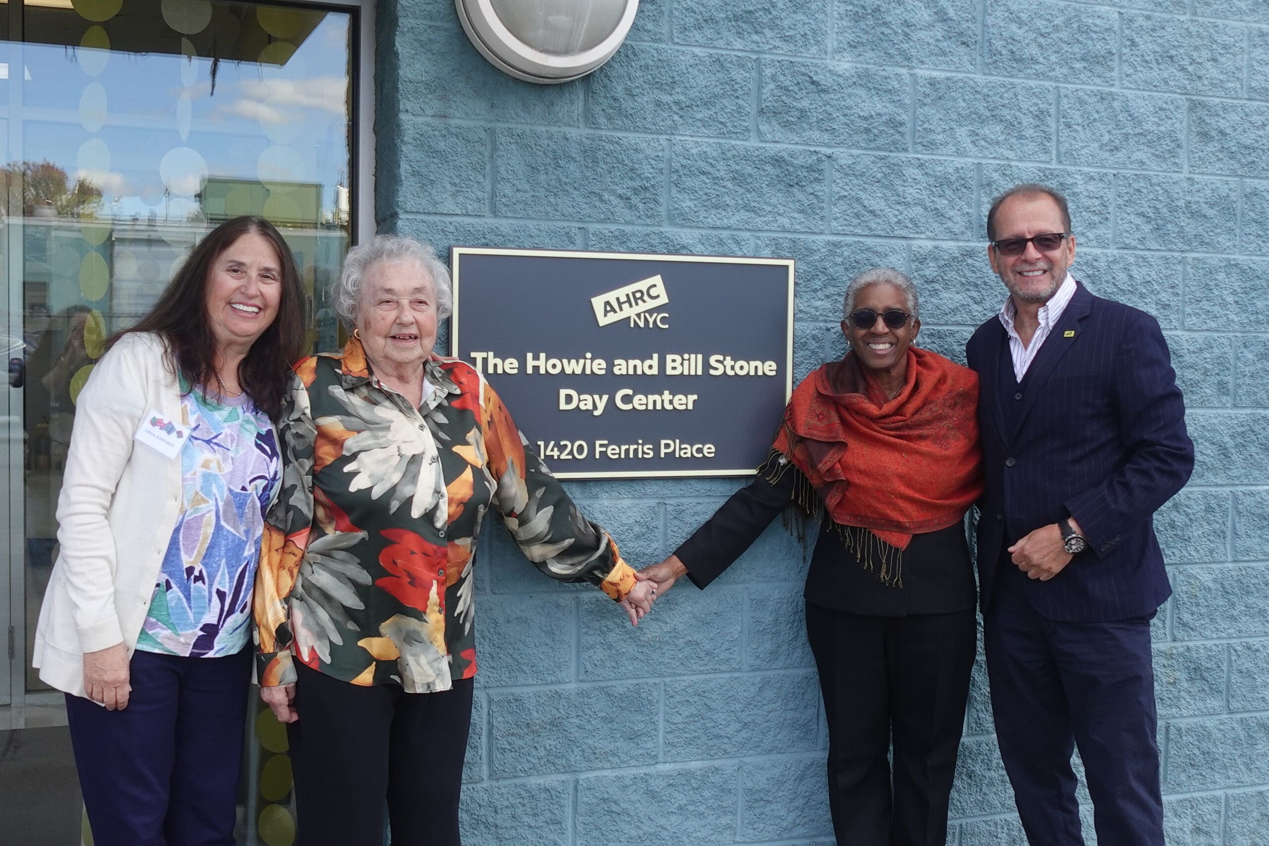 Linda Schwartz, Dorothy Stone, Sheryl White Scott and Marco Daminai