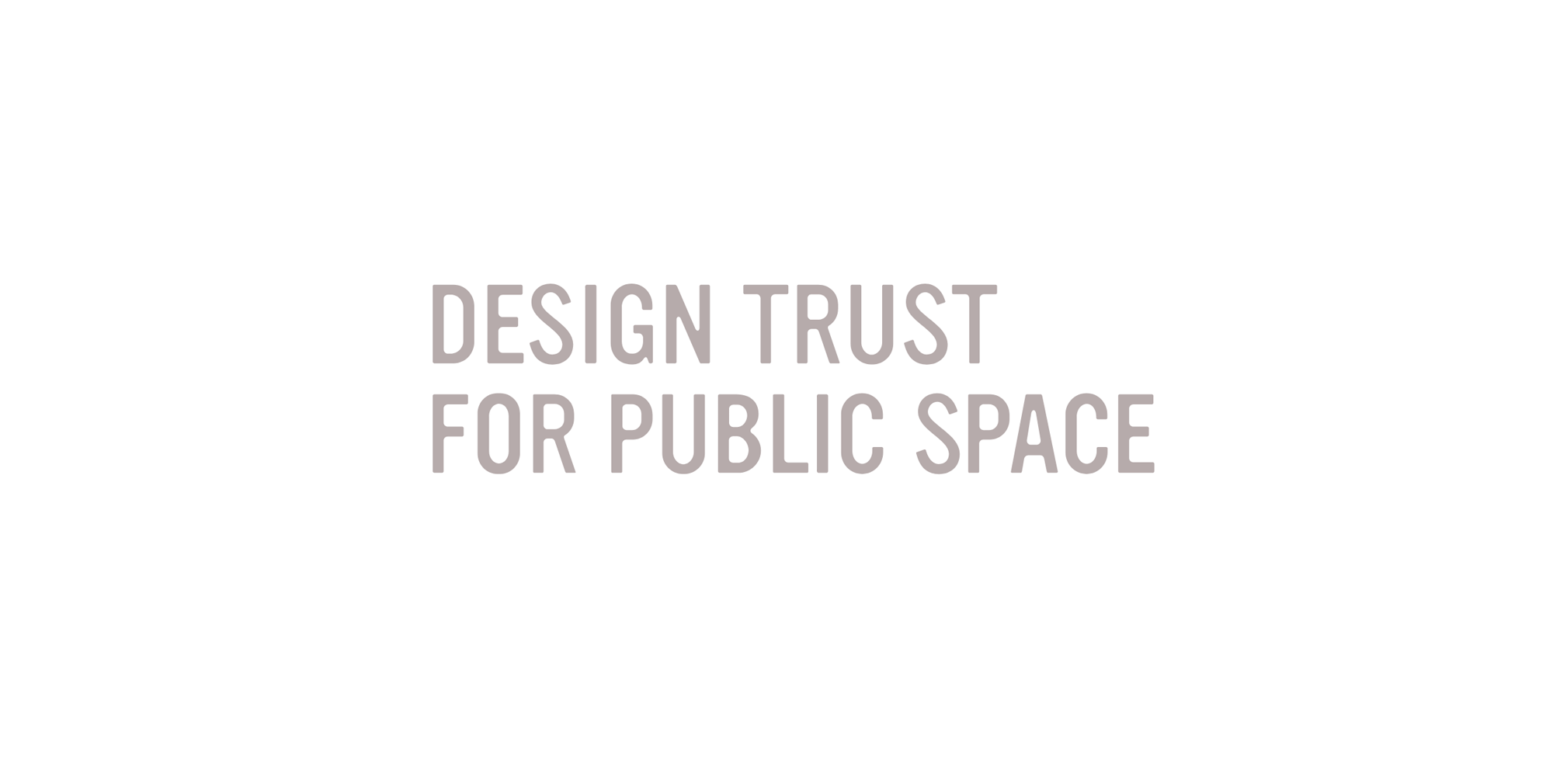 Design Trust for Public Space logo