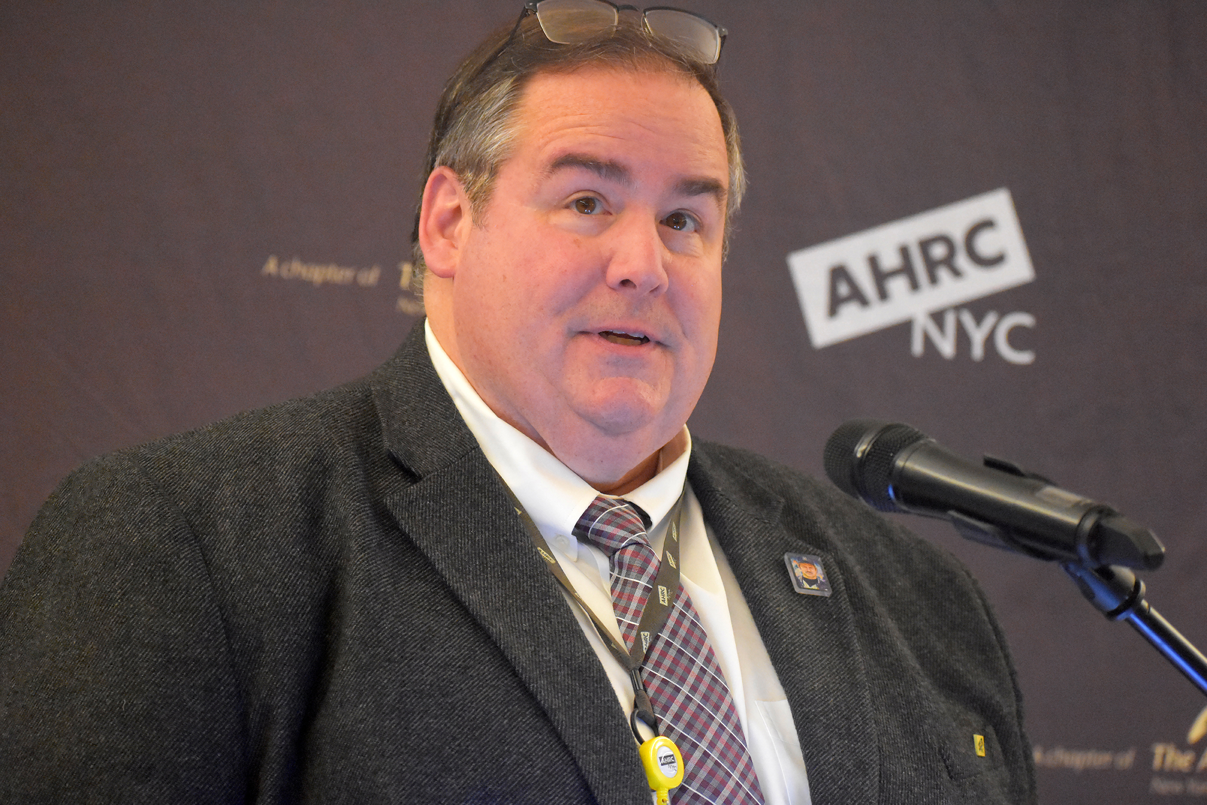 Michael Weinberg reflected on his 35 year career at AHRC NYC