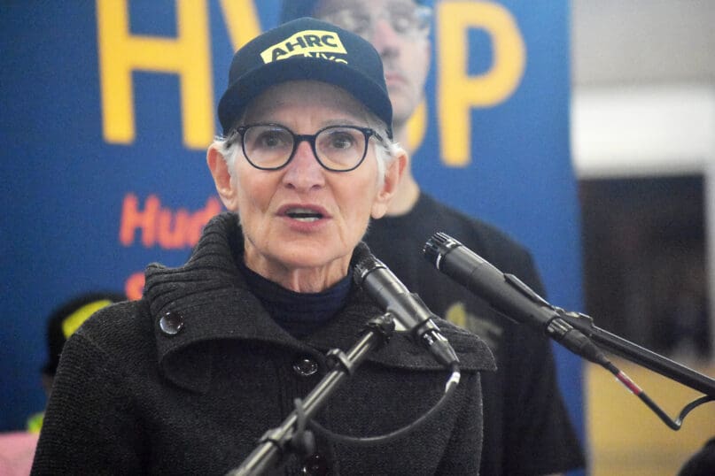 Cory O. Henkel, AHRC NYC Board Member, speaks about her daughter, Kyra.