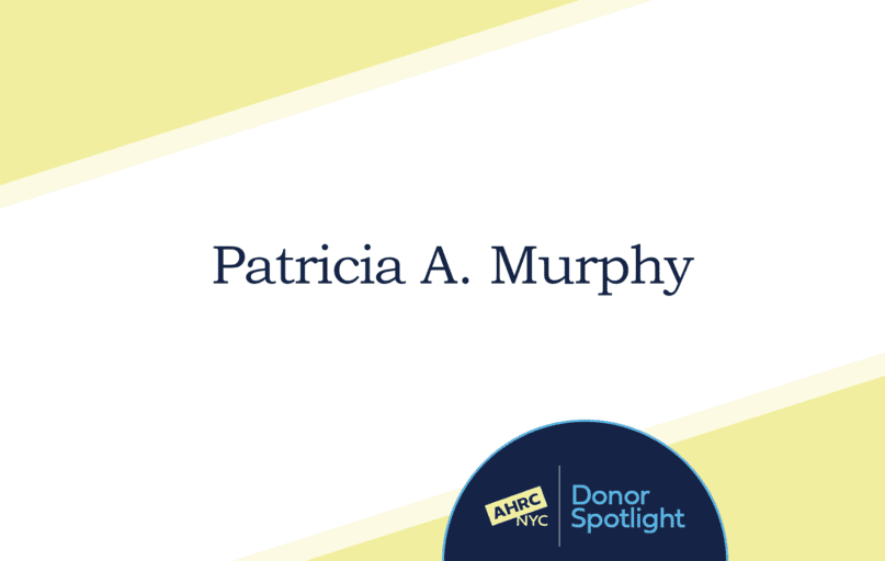 Donor Spotlight Patricia A. Murphy