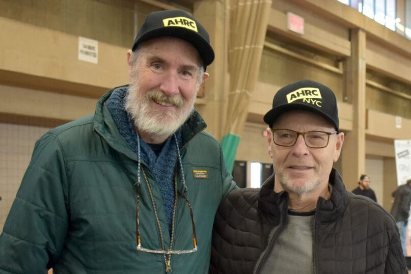 Rob Peters with Seth Archer