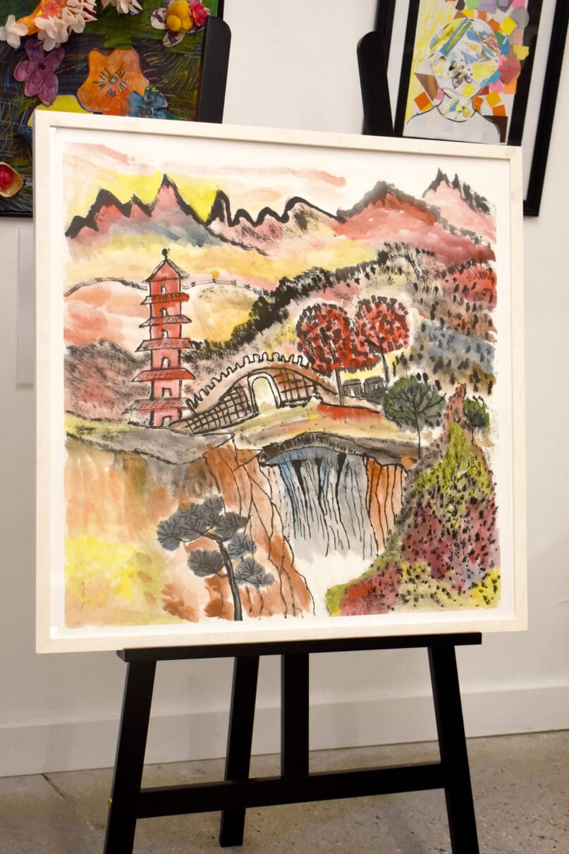 Bin Feng's Late Autumn Mountain