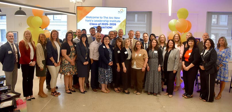 Graduates of the Arc New York's Leadership Institute