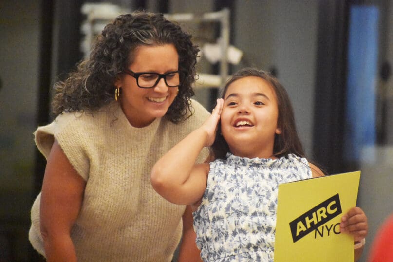 Hayden Eva Galea with her mom