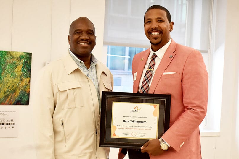 Stanfort Perry with Kent Willingham
